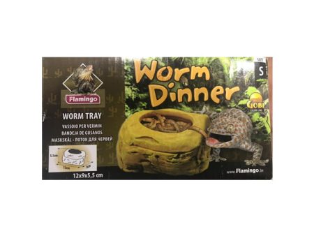 فلامينجو  Lizard Feeder  صخر لحفظ الطعام للزواحف Online Sale