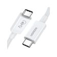 Ugreen cable USB4 40Gb s USB-C - USB-C PD - 100W   0.8 Meter   White Online