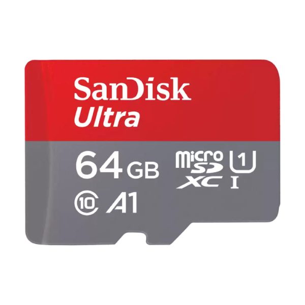 SanDisk Ultra UHS-I MicroSD Card - 64GB   Up to 140 MB s Cheap