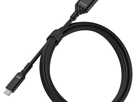 OtterBox Micro-USB to USB-A Cable - Standard 1 Meter - Black Online Sale