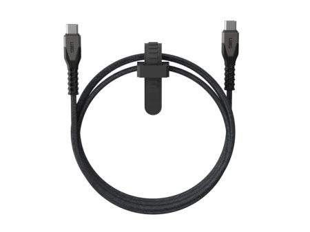 UAG Rugged Kevlar Cable - 1.5m   5ft   Black Grey Online now