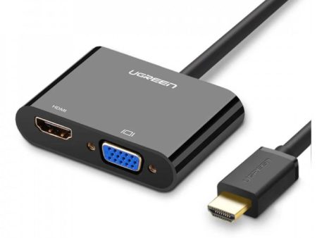 UGREEN HDMI to VGA + HDMI Converter Online now