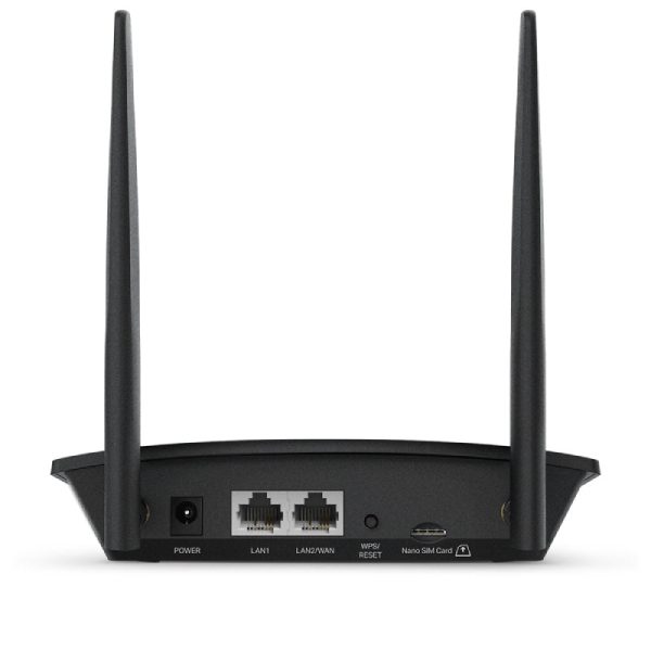 TP-Link (TL-MR100) Wireless N 4G LTE Router - 4G LTE   2.4 GHz(300 Mbps)   LAN   WAN For Cheap