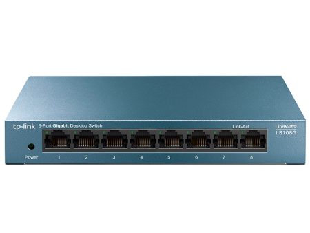 TP-Link (LS108G) 8-Port Desktop Switch - 1000Mbps   LAN For Discount