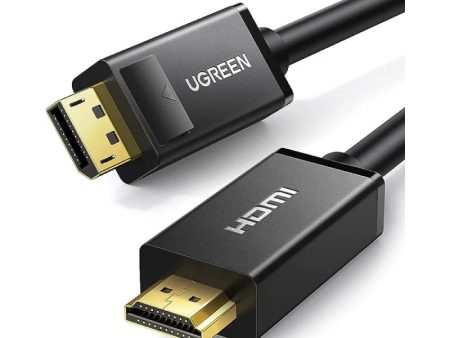 UGREEN DP Male to HDMI Male Cable - 2 Meter   Black Supply