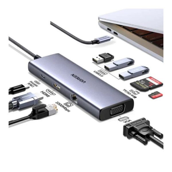 Ugreen 9-in-1 USB-C Hub (100W PD, 4K@60Hz HDMI) Discount