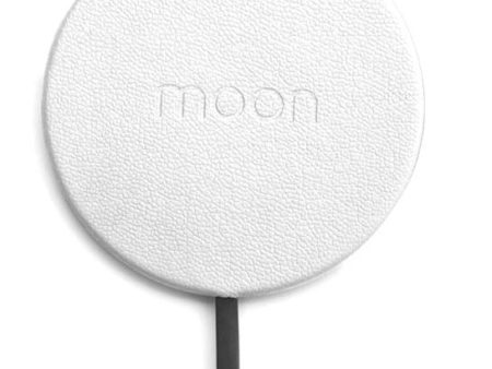 Moon Wireless Pad - White Leather Fashion