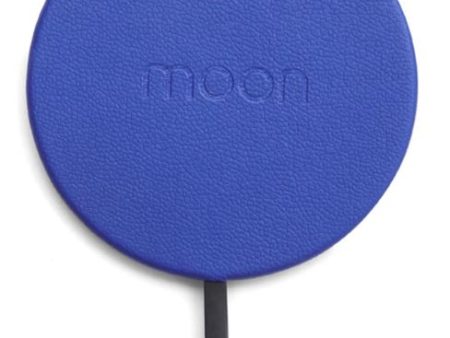 Moon Wireless Pad - Blue Leather Cheap