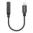 Saramonic 3.5mm Female TRRS to Lightning Adapter Cable - Black Fashion