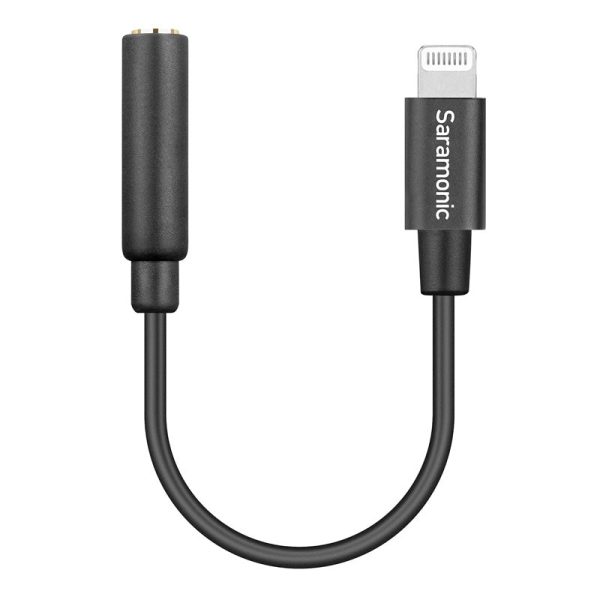 Saramonic 3.5mm Female TRRS to Lightning Adapter Cable - Black Fashion