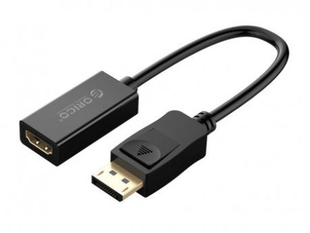 ORICO DP to HDMI Adapter - Black Online now