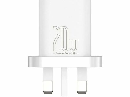 Baseus Super Si Quick Charger - 1C   20W   White Discount