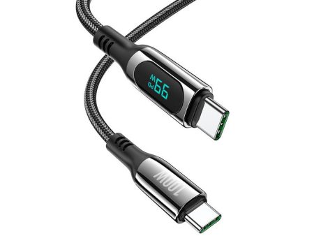 Hoco Charging Power Display 100W Type C -C Cable - S51 - 1.2M Cheap