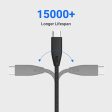 Powerology Braided USB-C to USB-C Cable - 2m   6.6ft Supply