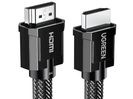 UGREEN 8K HDMI M M Round Cable with Braided 2m - Gray Cheap