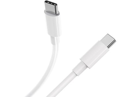 HOCO X51 High-Power Charging Data Sync Cable - USB-C To USB-C  100W   2 Meter   White on Sale