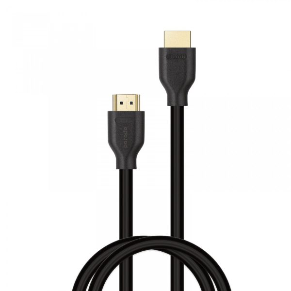 Porodo 8K HDMI to HDMI Cable V2.1 and (3m 10ft) - Black Sale