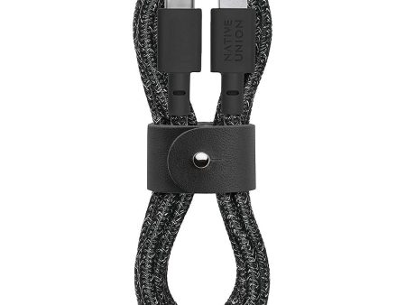 Native Union Belt Cable USB-C to Lightning 1.2M - Cosmos Black Cheap