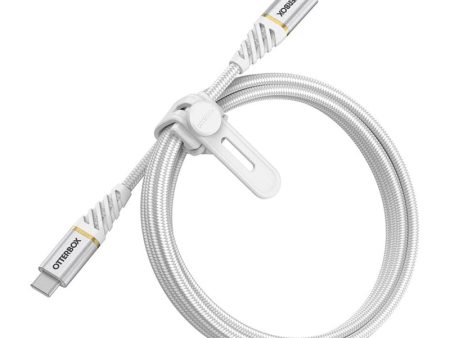 OtterBox Premium USB-C To USB-C Fast Charge Cable - USB-C   USB-C   1 Meter   White For Discount