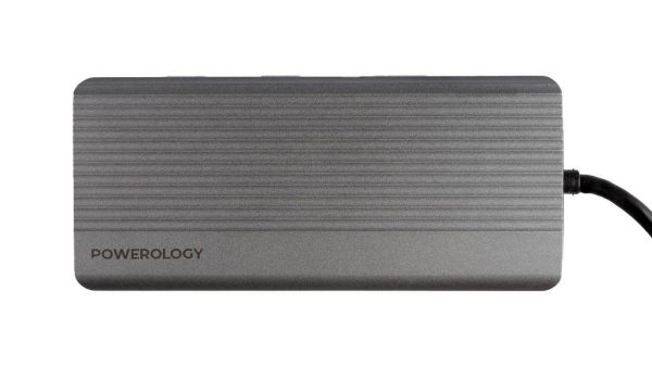 Powerology 12in1 USB-C Hub - HDMI   SD & Micro SD   USB   LAN For Sale