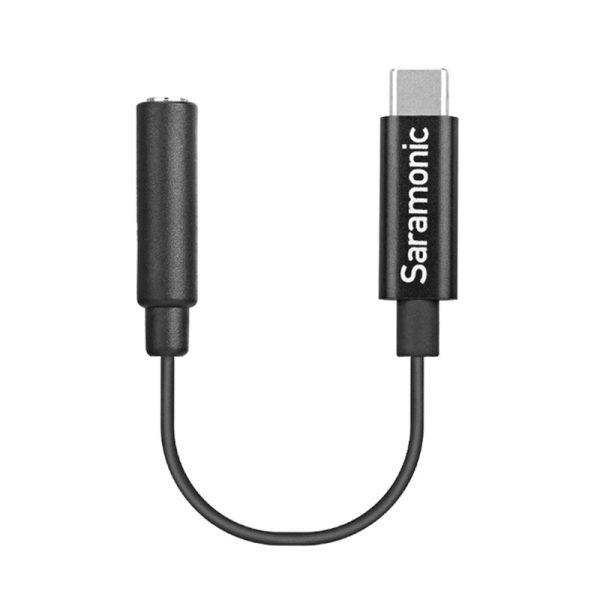 Saramonic 3.5mm Female TRS to Type-C Adapter Cable - Black For Discount