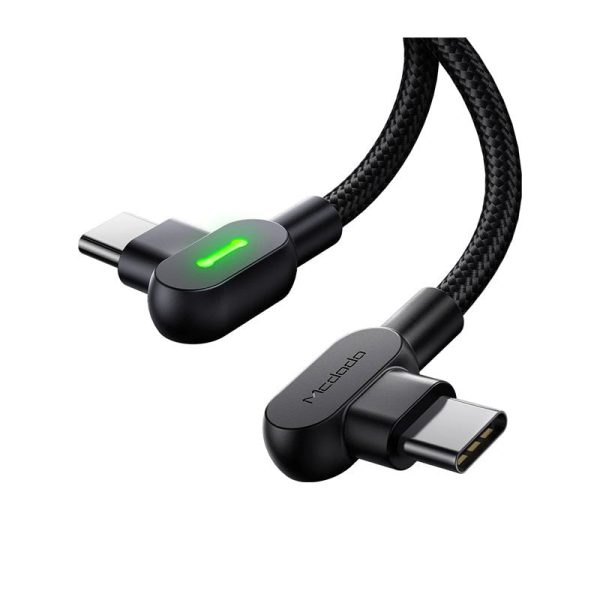 Mcdodo Buttom Series Charging Cable - 2 Meters   USB-C To USB-C   Black Hot on Sale