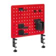 Twisted Minds Gaming Clamp Mount Pegboard - Matte Red For Discount