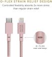 Native Union Belt Cable USB-C to Lightning 1.2M - Rose on Sale