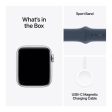 Apple Watch SE Gen 2 With Sport Band - LTPO OLED   32GB   40mm   Bluetooth   Wi-Fi   Silver Online now