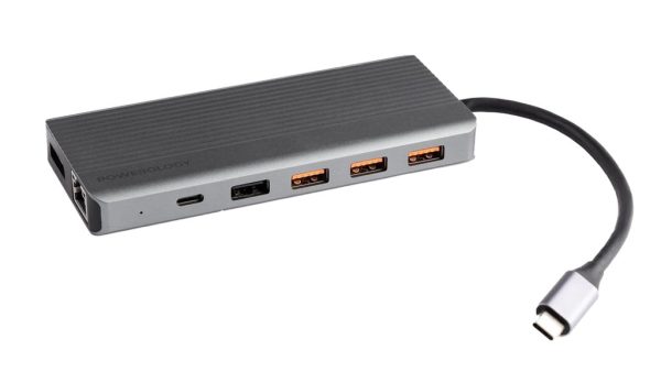 Powerology 13in1 USB-C Hub - 4K HDMI   USB   LAN For Discount