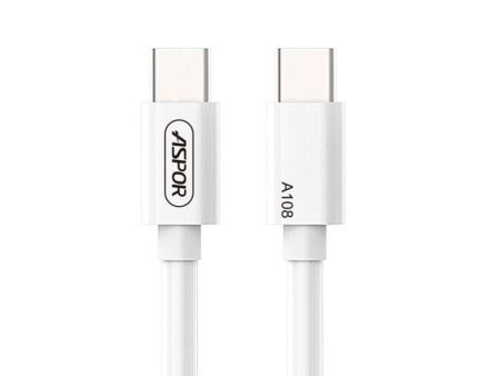 Aspor A108 Charging Cable - USB-C To USB-C   1 Meter Cheap