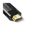 Mcdodo 4K High Resolution HDMI Cable - HDMI   USB-C   2 Meters   Black Cheap