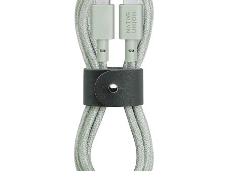 Native Union Belt Cable USB-C to Lightning 1.2M - Sage For Cheap