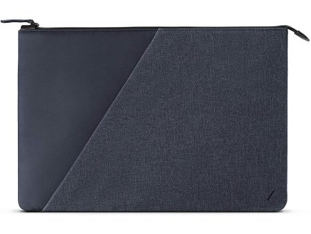 Native Union Stow Sleeve Fabric for Macbook Pro 15  16  - Indigo Online Sale