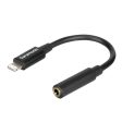 Saramonic 3.5mm Female TRRS to Lightning Adapter Cable - Black Fashion