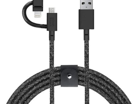 Native Union Belt Cable Universal 2M - Cosmos Black Online