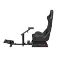 GameOn Master Pro Racing Gaming Simulator Cockpit - Black Hot on Sale