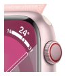 Apple Watch Series 9 with Sport Loop - LTPO OLED   64GB   45mm   Small Medium   Bluetooth   Wi-Fi   Cellular   Light Pink Fashion