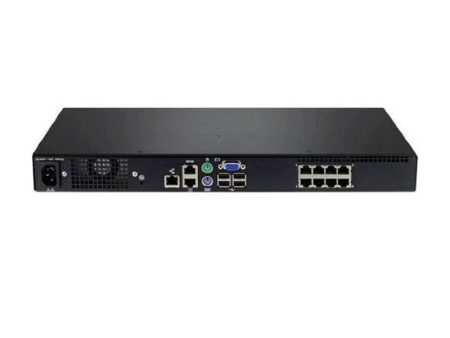 Lenovo Local 1 x 8 Console Manager - KVM Switch   8 Ports   VGA   USB   Rack (1U) Supply