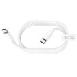 HOCO X51 High-Power Charging Data Sync Cable - USB-C To USB-C  100W   2 Meter   White on Sale