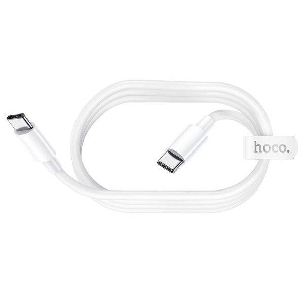 HOCO X51 High-Power Charging Data Sync Cable - USB-C To USB-C  100W   2 Meter   White on Sale