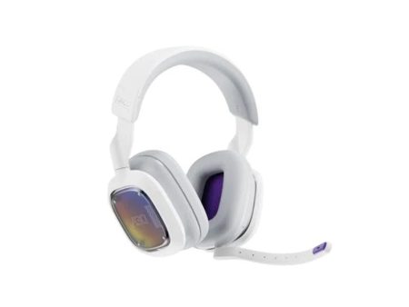 ASTRO A30 Wireless Gaming Headset For PS5 - White Purple Supply