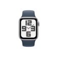 Apple Watch SE Gen 2 With Sport Band - LTPO OLED   32GB   40mm   Bluetooth   Wi-Fi   Silver Online now