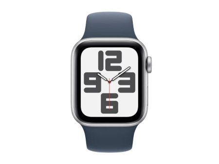 Apple Watch SE Gen 2 With Sport Band - LTPO OLED   32GB   40mm   Bluetooth   Wi-Fi   Silver Online now