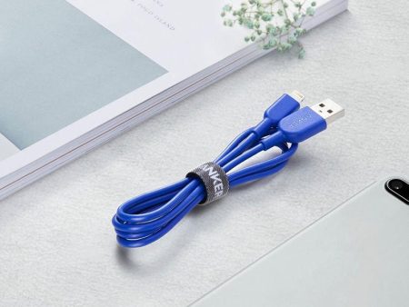 Anker PowerLine II Lightning (0.9m  3ft) C89 - Blue Online Sale