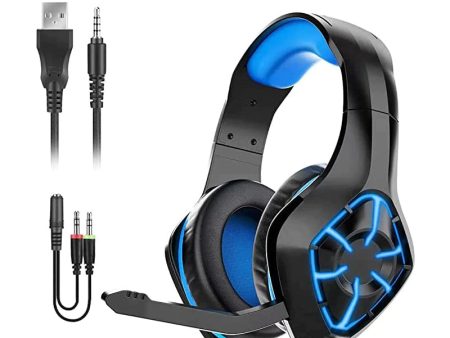 ONIKUMA-GAMING HEADSET GS 1000 - BLUE For Discount