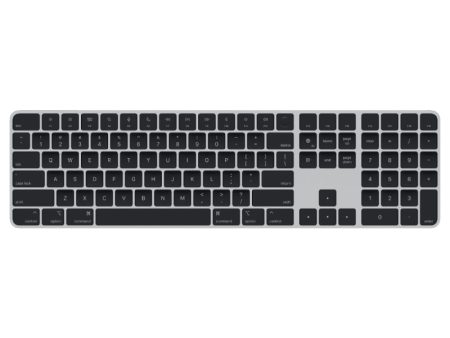 Apple Magic Keyboard with Touch ID Numeric Keypad for Mac - Bluetooth   Eng   Black Hot on Sale