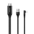 Mcdodo 90 Degree USB Lightning to HDMI 4K HD Adapter TV Cable 2 Meter for iPhone iPad Hot on Sale