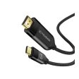 Mcdodo 4K High Resolution HDMI Cable - HDMI   USB-C   2 Meters   Black Cheap