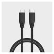 Powerology USB-C Charging Cable - USB-C To USB-C   2 Meters   Black Supply